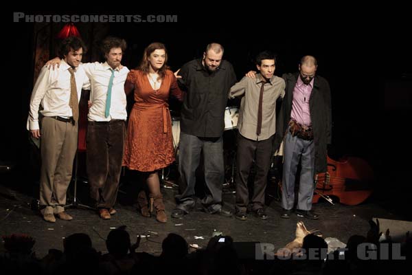 MORIARTY - 2008-03-21 - PARIS - La Cigale - Rosemary Standley - Arthur B. Gillette - Stephan Zimmerli - Thomas Puéchavy - Charles Carmignac - Vincent Talpaert